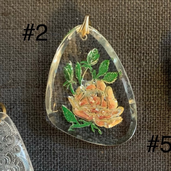 Antique Rose Necklace - Picture 6 of 7